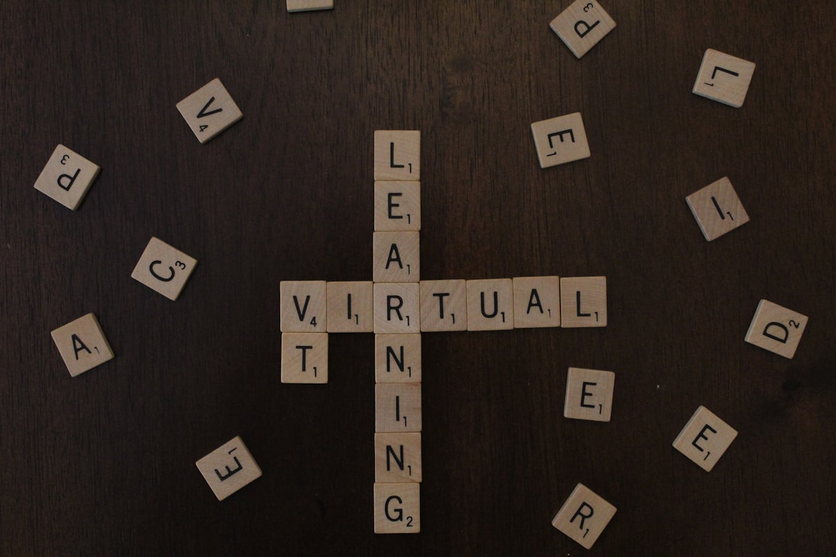Person attending a virtual birthday party on a laptop